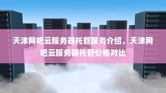 天津网吧云服务器托管服务介绍，天津网吧云服务器托管价格对比